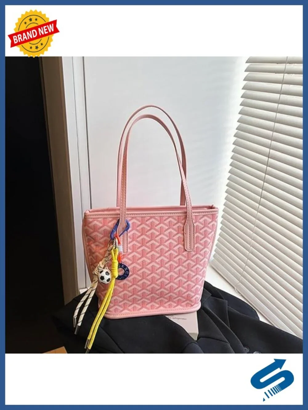 Fashion Tote Handbag Women PU Leather Shoulder Large Capacity